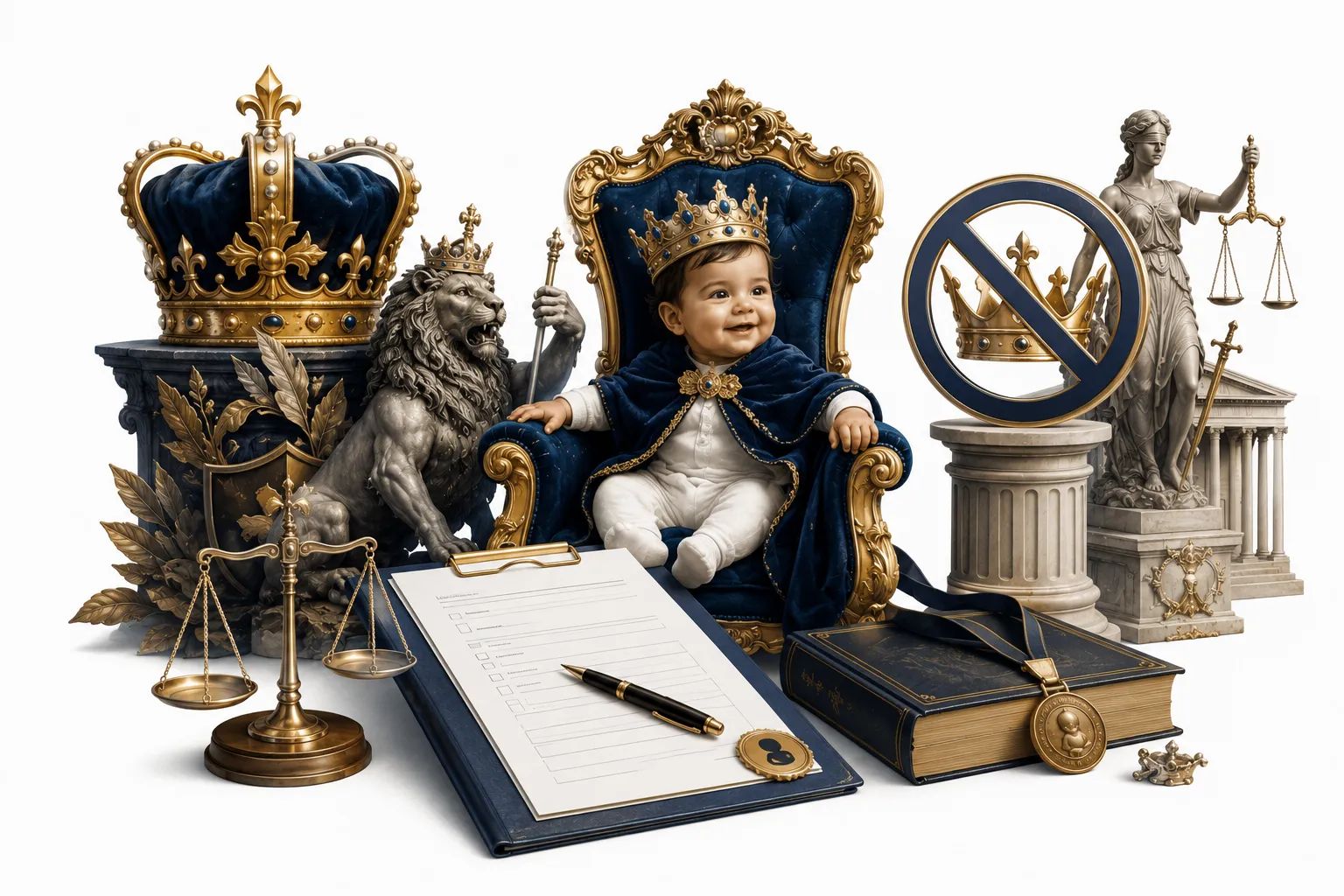 Can I name my kid King illustration
