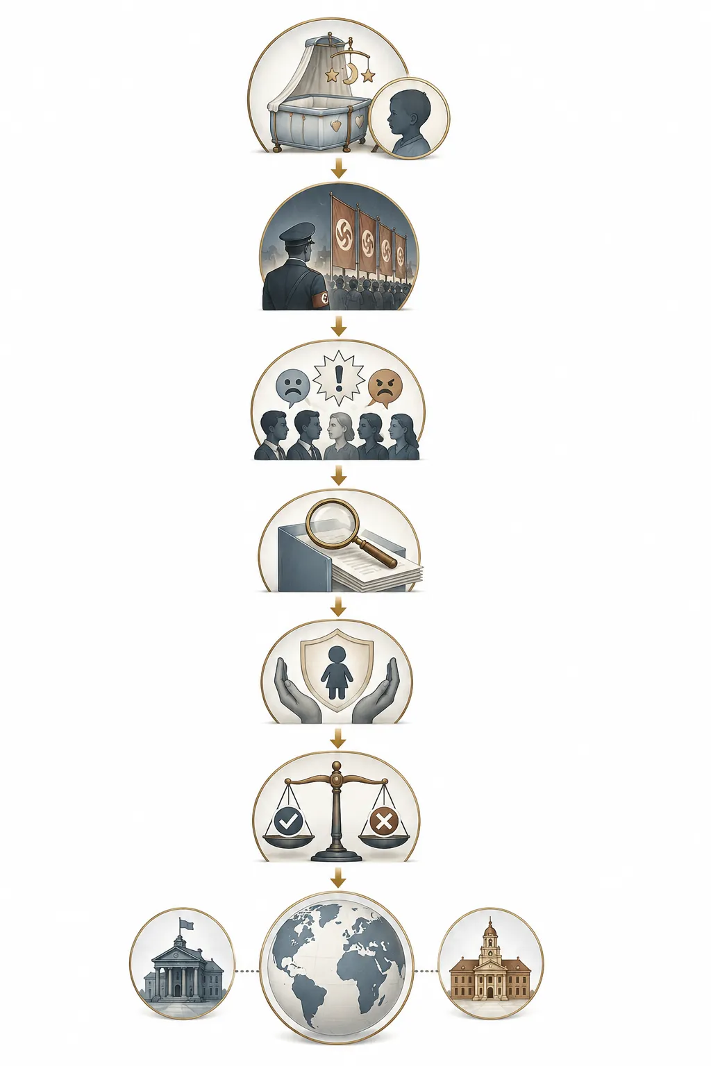 How Adolf became controversial diagram