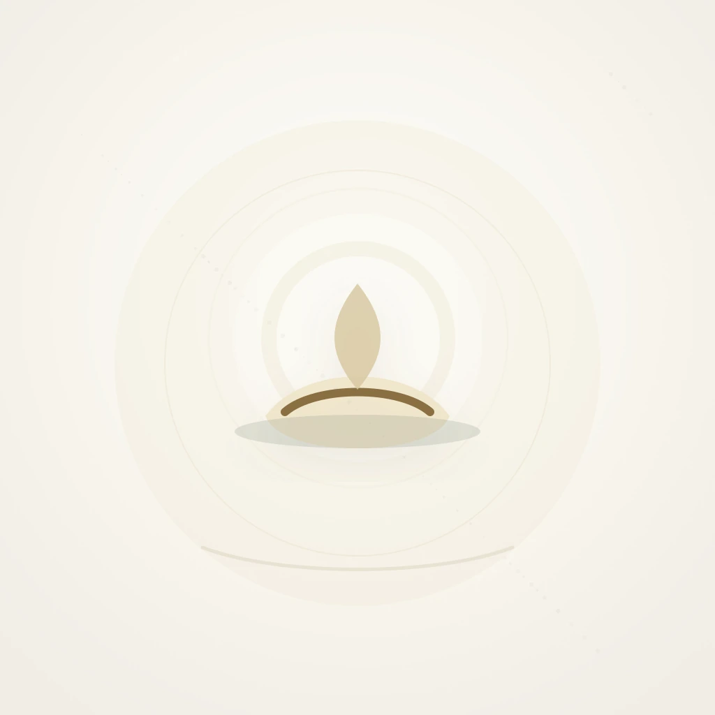 Symbolic editorial illustration representing servitude, tawheed, and devotion to Allah