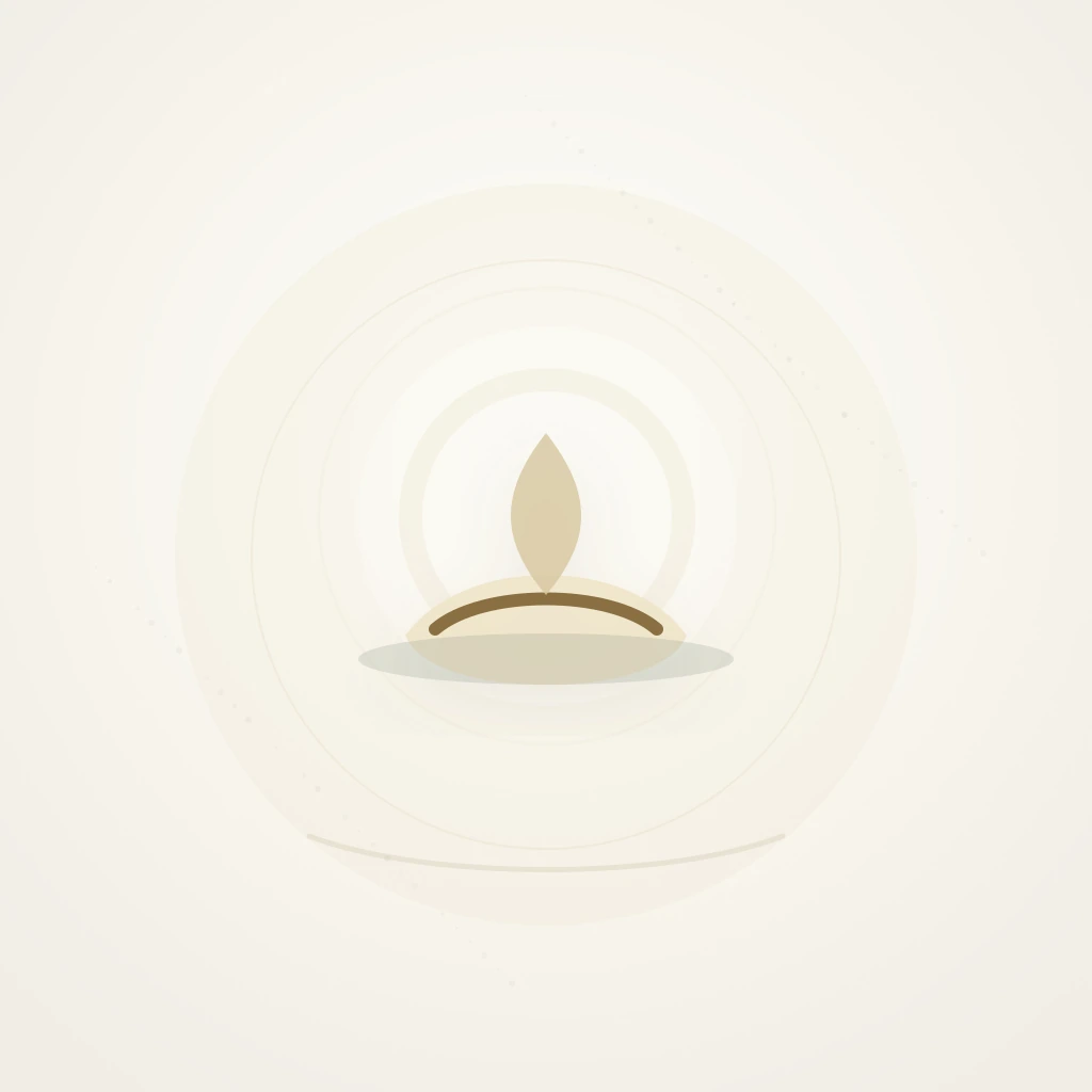 Symbolic editorial illustration representing servitude, tawheed, and devotion to Allah