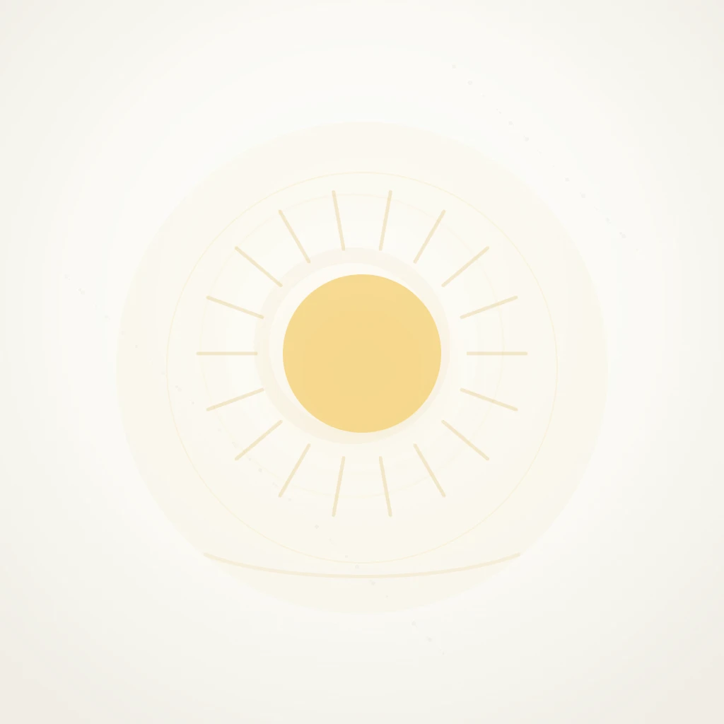 Symbolic editorial illustration representing light and the meaning of Diya