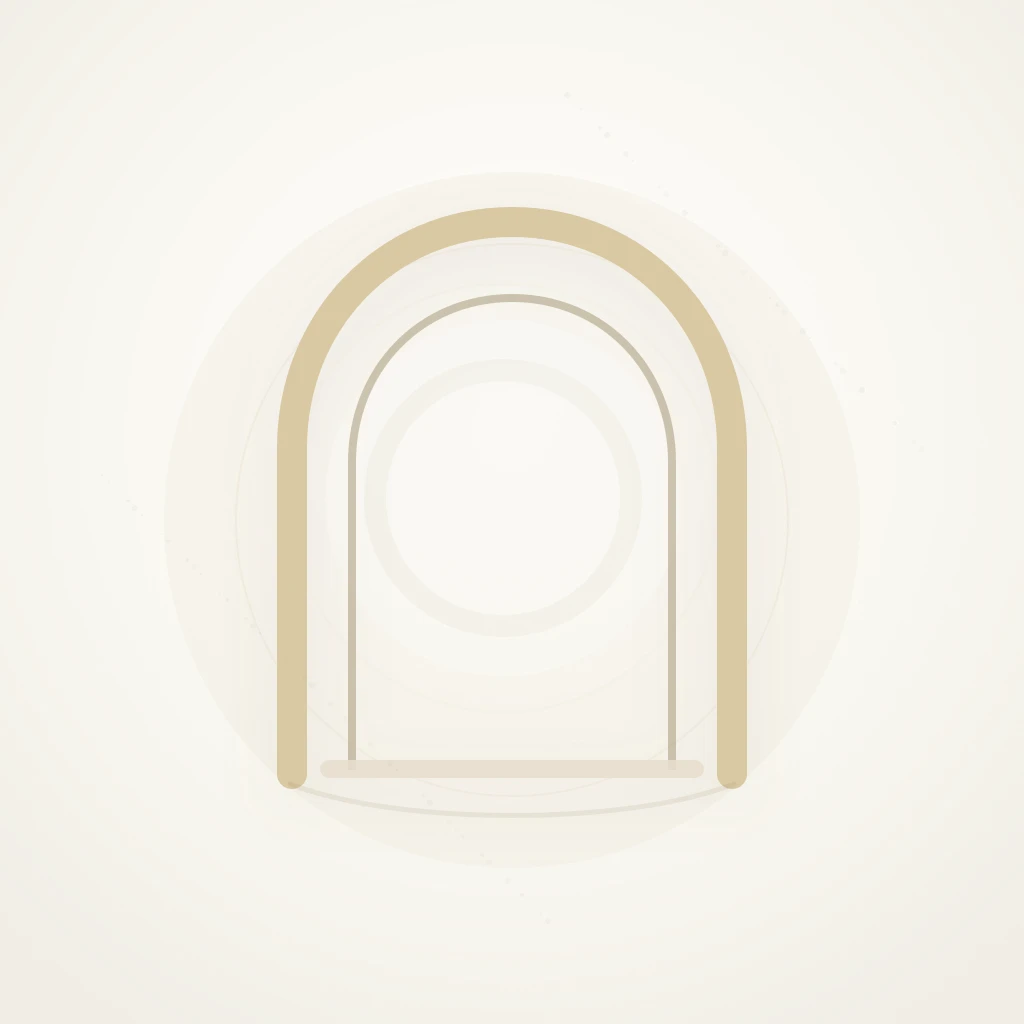 Symbolic editorial illustration representing guidance and the meaning of Hadi