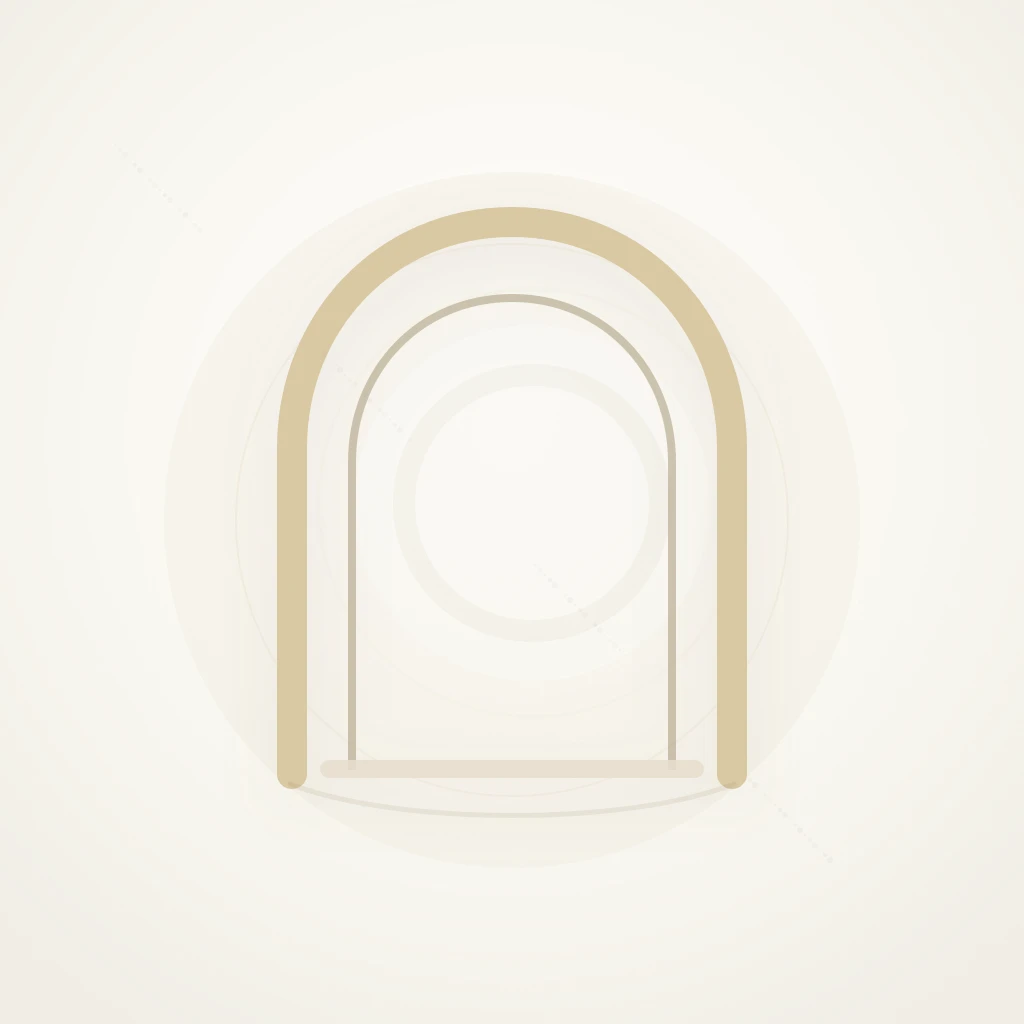 Symbolic editorial illustration representing virtue and the meaning of Jamil