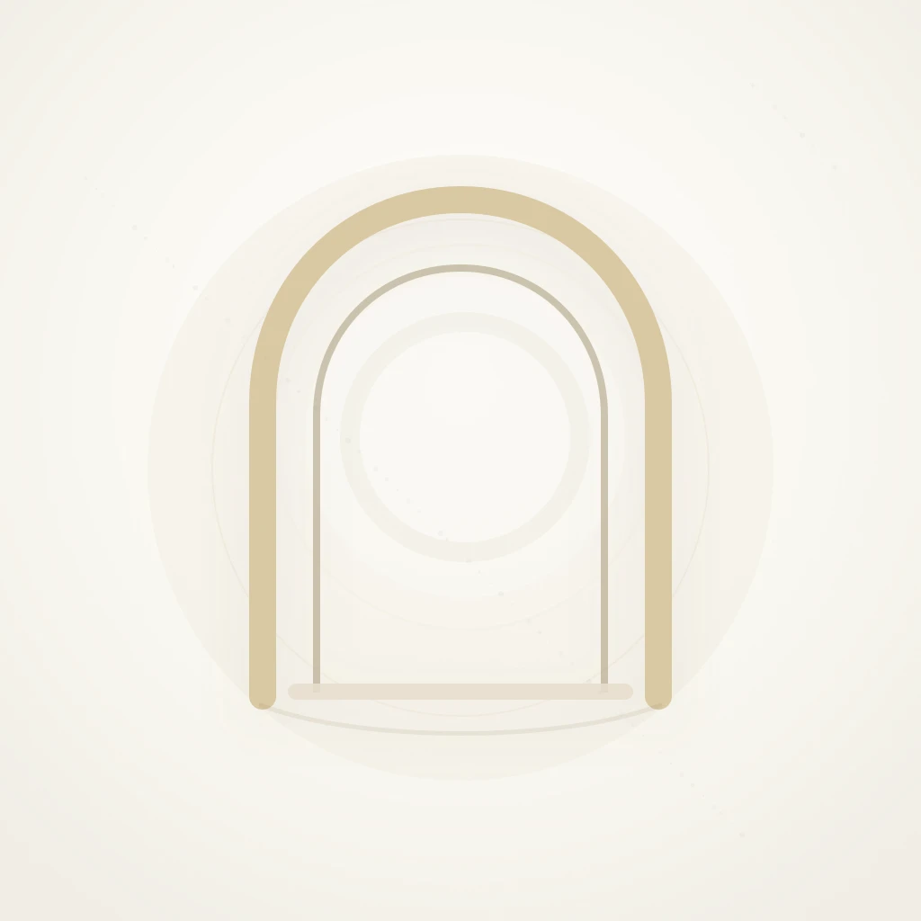 Symbolic editorial illustration representing virtue and the meaning of Marwa