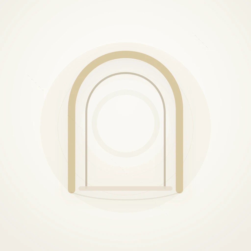 Symbolic editorial illustration representing virtue and the meaning of Nida