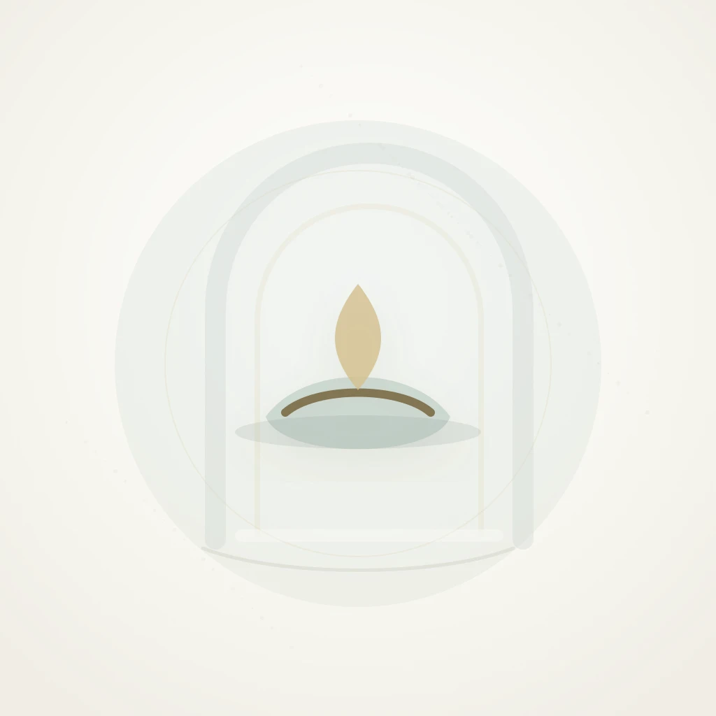 Symbolic editorial illustration representing gentleness and faithfulness