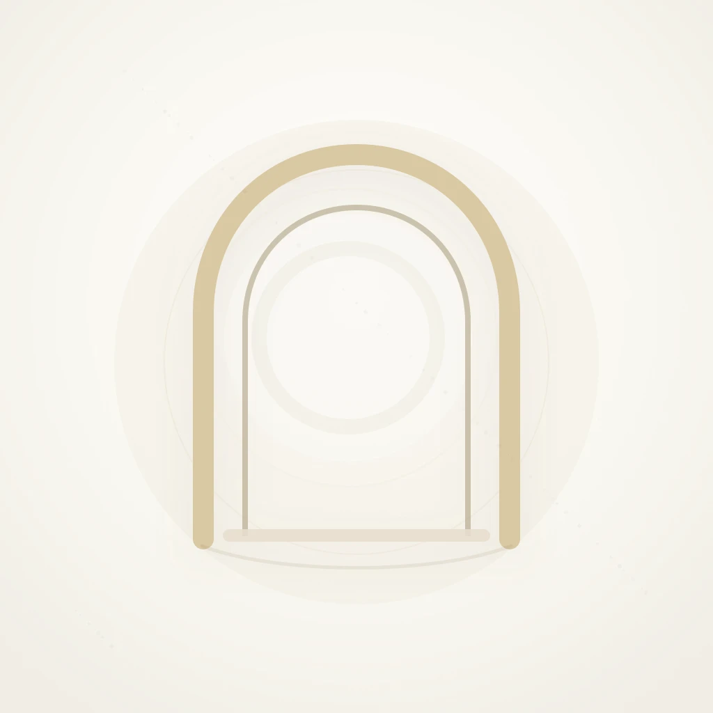 Symbolic editorial illustration representing virtue and the meaning of Rami