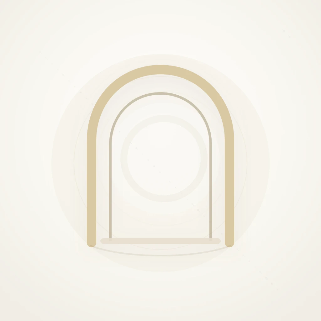 Symbolic editorial illustration representing virtue and the meaning of Saeed