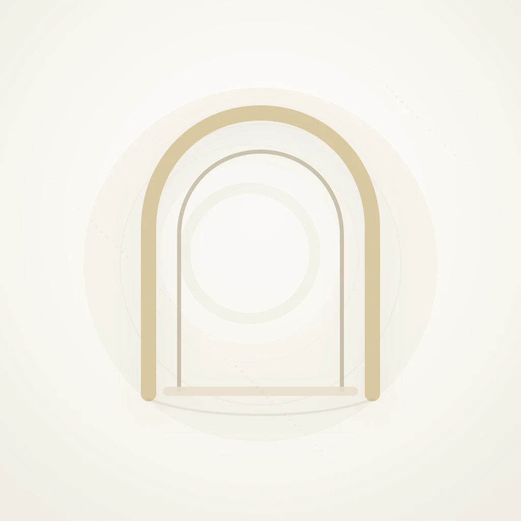 Symbolic editorial illustration representing virtue and the meaning of Suhaib