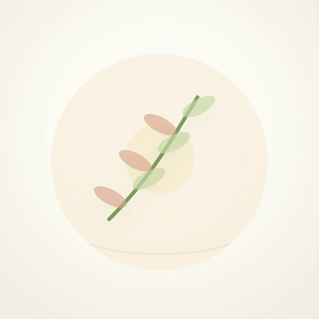 Symbolic editorial illustration representing life and the meaning of Yahya