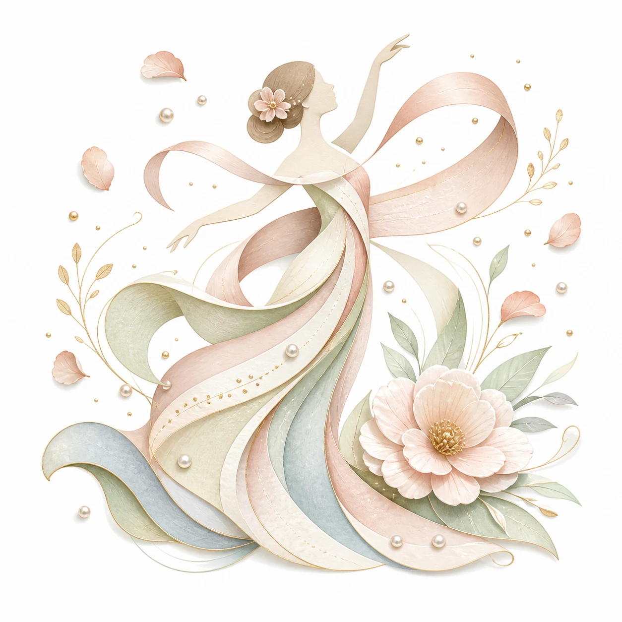 What girl name means graceful illustration