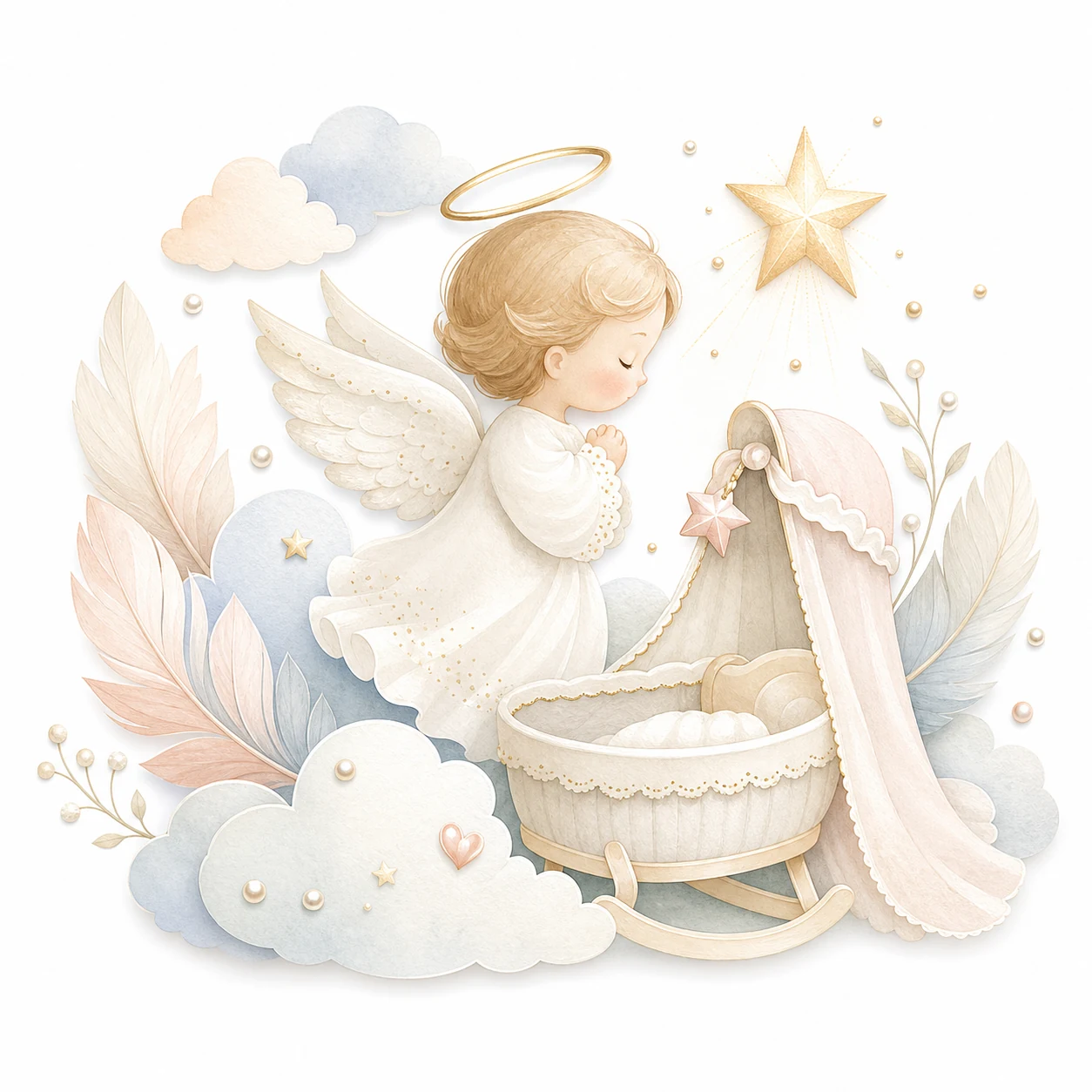 What is a cute angel name diagram